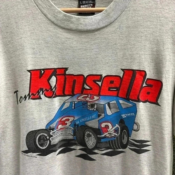 Vintage Tommy Kinsella Racing T-shirt Large - Picture 4 of 5